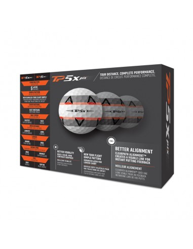 BALLES TAYLORMADE TP5/X PIX