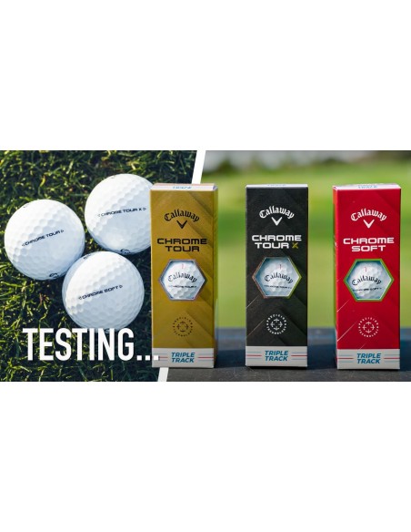 BALLES CALLAWAY CHROME/CHROME X