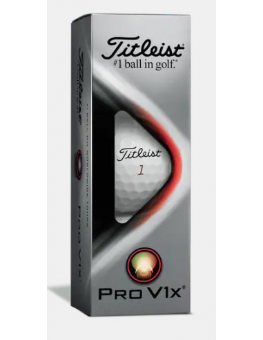 BALLES TITLEIST V1X/V1X JAUNE