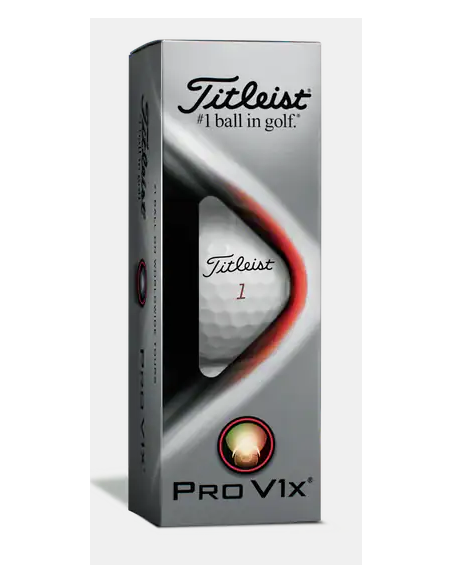 BALLES TITLEIST V1X/V1X JAUNE