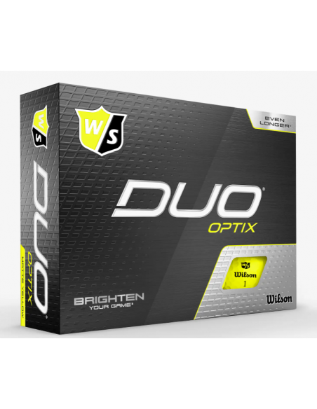 BALLES WILSON OPTIX JAUNE/VERTE/BLEUE/ORANGE/ROUGE