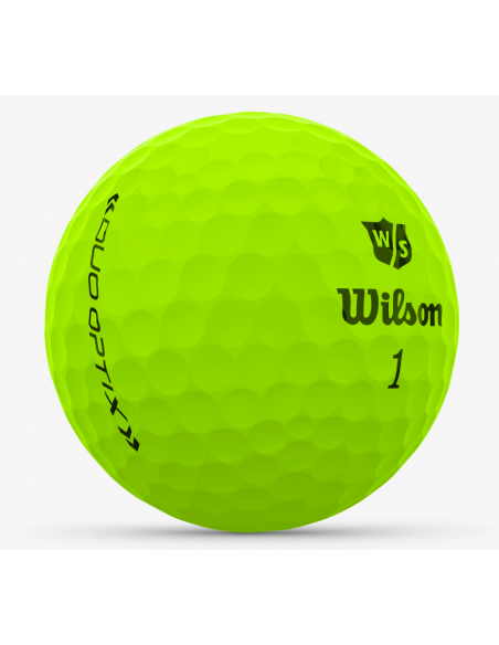 BALLES WILSON OPTIX JAUNE/VERTE/BLEUE/ORANGE/ROUGE