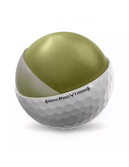 BALLES TITLEIST V1/V1 JAUNE