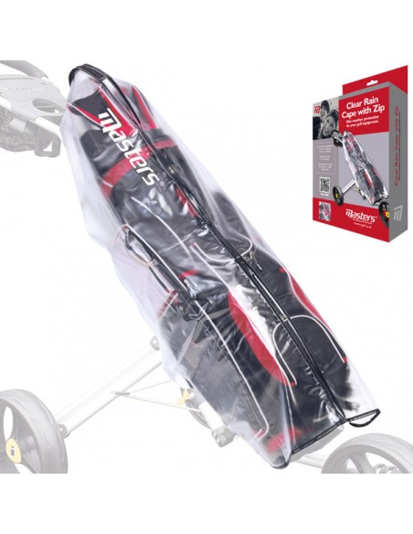 HOUSSE DE PLUIE NOIRE/TRANSPARENTE